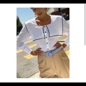 Lisa Says Gah Elena Blouse